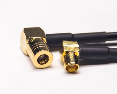 smb公頭接RG174線材轉(zhuǎn)mcx彎母頭組裝電纜