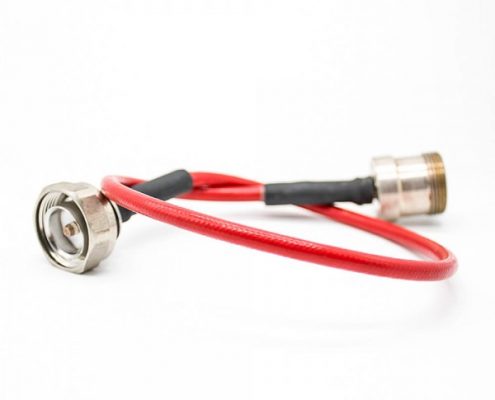 標(biāo)準(zhǔn)DIN公頭轉(zhuǎn)母頭直式線材線長30cm