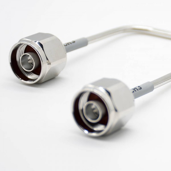 EB-101-0630 N型接頭接RG402半鋼性公頭直式RF連接器