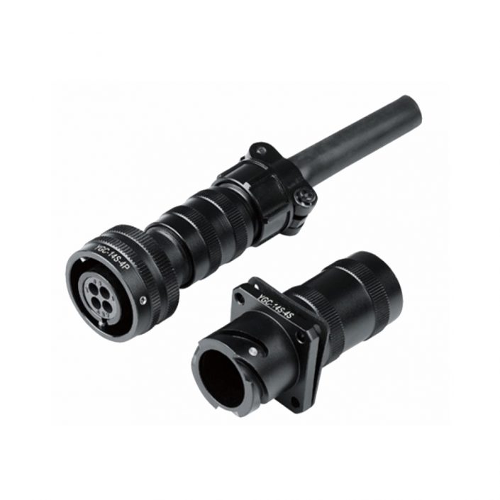 EB-418-1001 牽引電機(jī)連接器YGC-14S4芯直式快速卡口式壓接式IP65公母對(duì)接