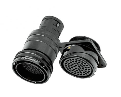 鐵路專用連接器冷壓接YGC直式IP67卡口連接60芯公母對(duì)接電連接器