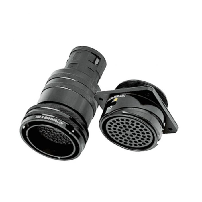 EB-418-1014 鐵路專用連接器冷壓接YGC直式IP67卡口連接60芯公母對接電連接器