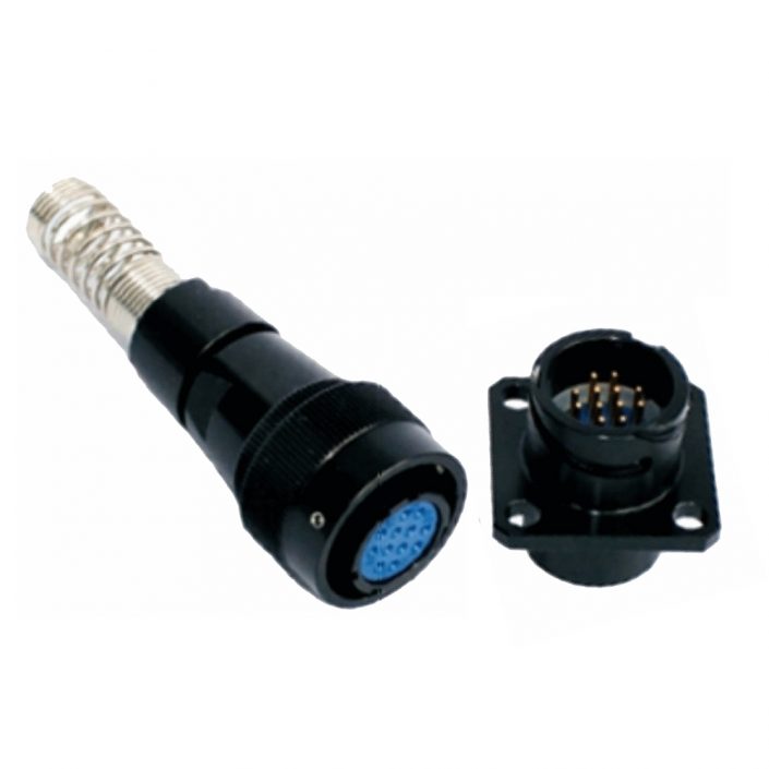 EB-418-1032 圓形連接器FQC系列18殼體12孔母插頭&公插座卡口連接