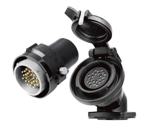 YGC24芯公插頭&母插座直式卡口連接鐵路機(jī)車牽引連接器