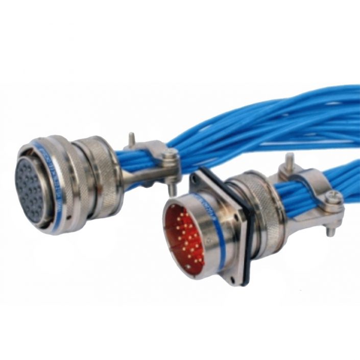 EB-418-2003 21芯YBII系列22殼體母插頭&公插座直式卡口連接