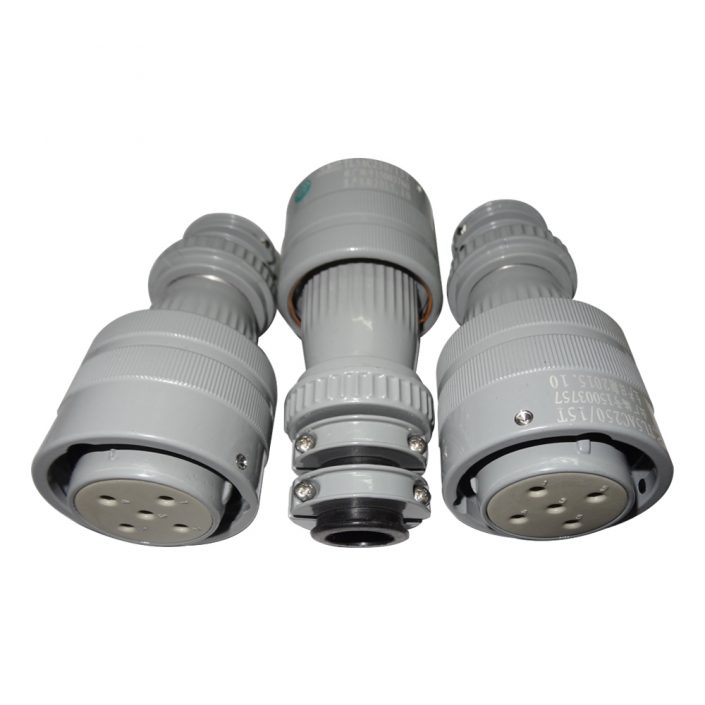 EB-418-5001 5芯圓形電連接器JL-TL母插頭卡扣連接接線直式牽引連接器