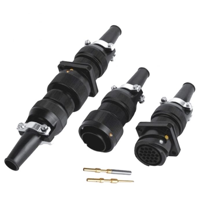 EB-418-5013 牽引電機(jī)連接器插頭&插座JL直式19芯接線焊接美標(biāo)面板安裝公母對(duì)接