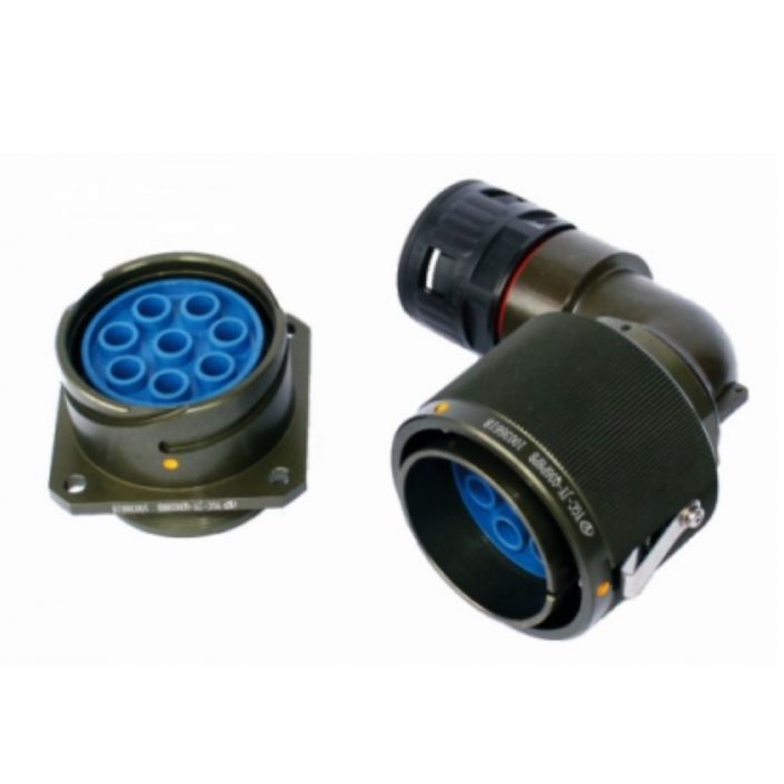 EB-418-6003 軌道連接器JY系列36殼8芯插頭插座公母對接彎式卡口連接電連接器