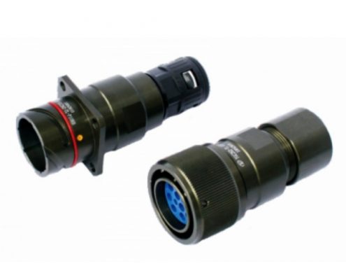 TL系列12芯插頭插座公母對(duì)接4孔法蘭直式卡口連接牽引連接器