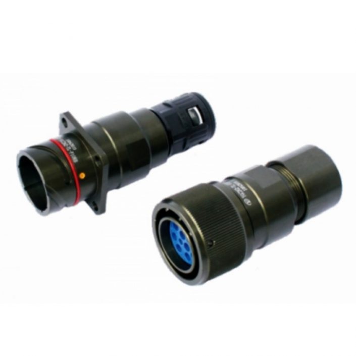 EB-418-7004 TL系列12芯插頭插座公母對接4孔法蘭直式卡口連接牽引連接器