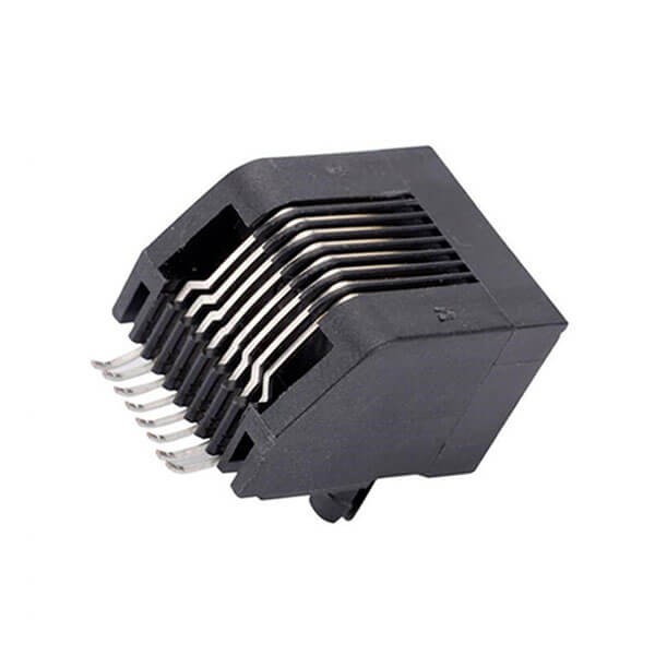 EB-500-7110_1 網(wǎng)絡(luò)接口RJ45連接器國標(biāo)耐高溫居家電話專用接口連接器