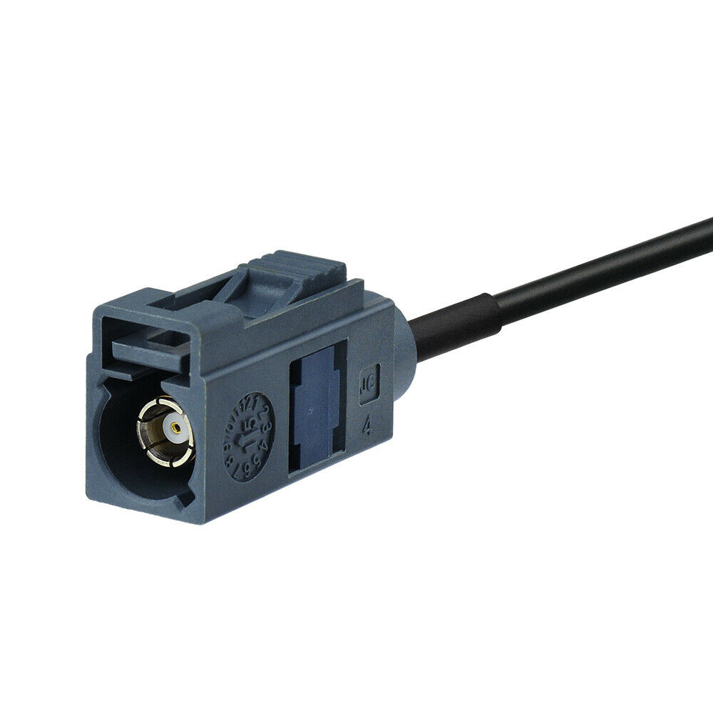 H48c423a076c340b6bd046cc7207a7aaaN 汽車遙控天線延長(zhǎng)線Fakra G型直式公轉(zhuǎn)母灰色接線1米