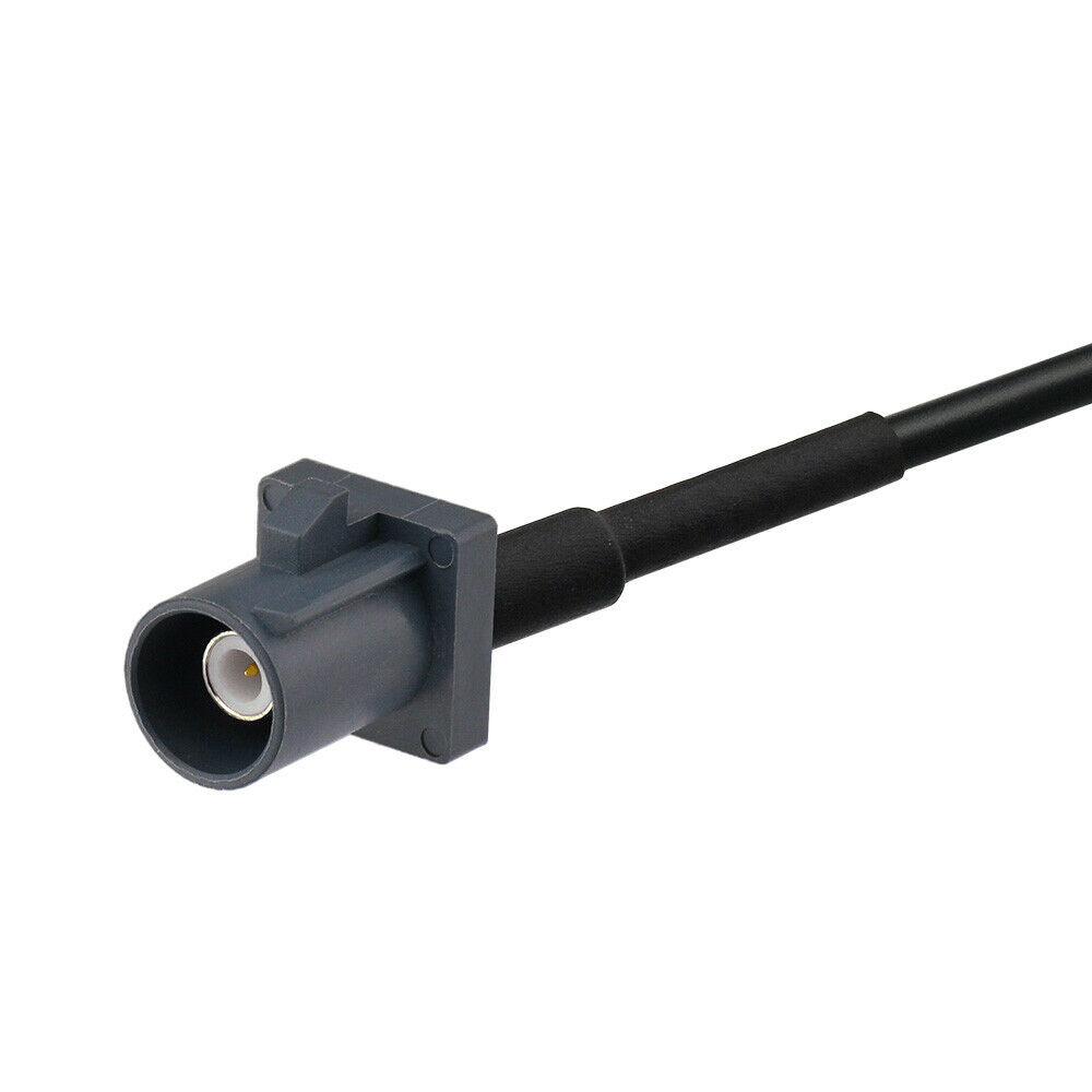 Hf5a23eef802d483cbf4836039bb76368o 汽車遙控天線延長(zhǎng)線Fakra G型直式公轉(zhuǎn)母灰色接線1米