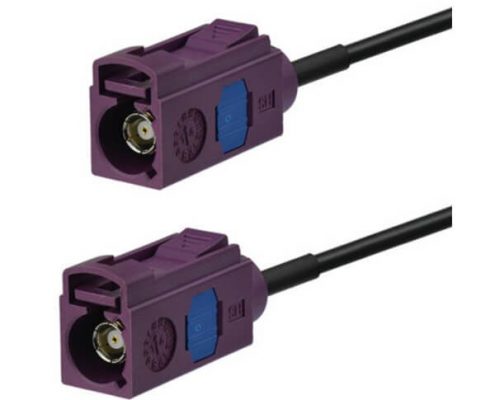 Fakra-D型接口車載4G LTE 3G UMTS GSM母轉(zhuǎn)母直式連接器延長線1米