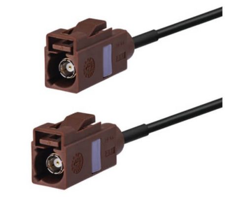 延長線天線車用Fakra F型直式母轉(zhuǎn)母接線5米