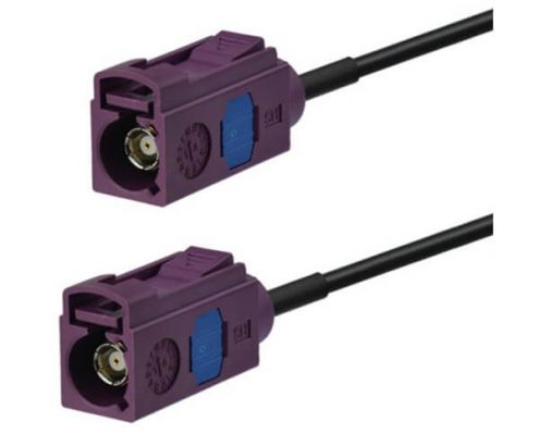 汽車通信Fakra天線延長電纜5m用於奧迪A4 S4 A6 S6 A3 Q5 Q3 Q7