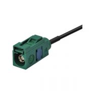 Fakra連接頭E型直式母轉(zhuǎn)母汽車汽車立體聲FM AM收音機天線1米