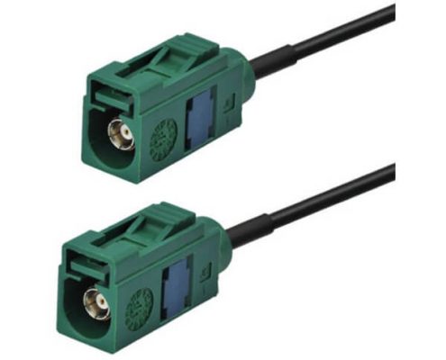 汽車收音機天線延長線直式Fakra E型母轉母連接器接線20英尺