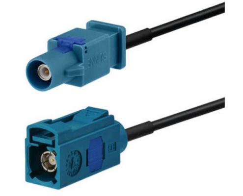 Fakra直頭GPS車(chē)用天線(xiàn)Fakra Z母頭對(duì)公頭接線(xiàn)2米