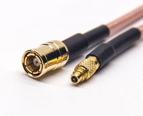 SMB連接器公頭直式轉(zhuǎn)MMCX公頭直式同軸線材接RG316