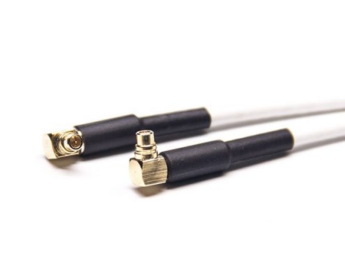 MMCX同軸連接器彎式公頭接RG188線