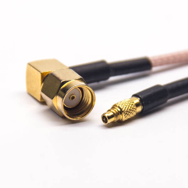 mmcx-sma-cable-sma-angled-male-rp-to-mmcx-straight-male-with-rg316- SMA公頭射頻線(xiàn)反極性彎式轉(zhuǎn)MMCX公頭直式接RG316