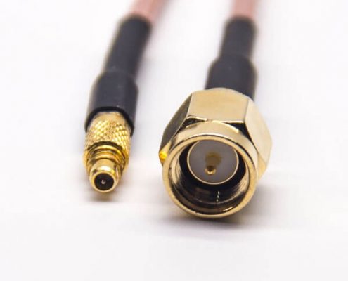 射頻線SMA 公頭直式轉(zhuǎn)MMCX公頭直式接RG316