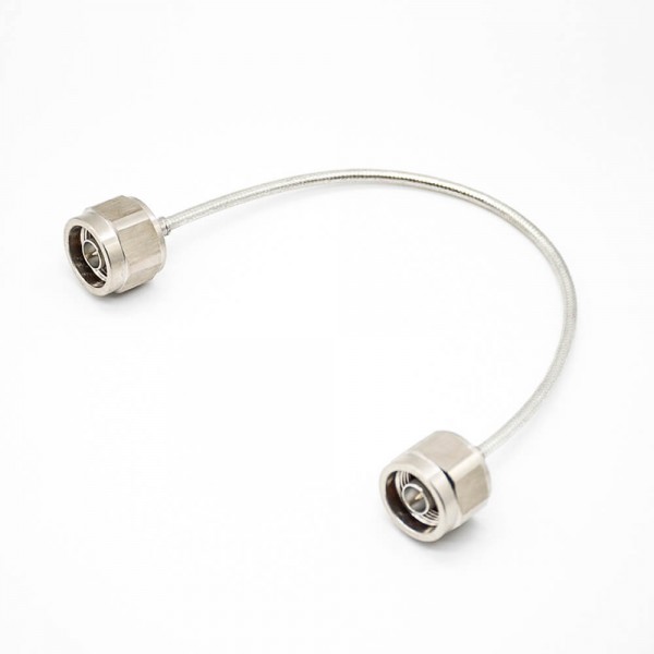 n-type-cable-straight-male-to-male-for-cable-rg402-line-length-20cm- 電纜N頭轉(zhuǎn)接頭直式公頭轉(zhuǎn)公頭接RG402線線長20cm