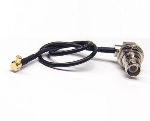 rf射頻同軸線TNC彎母頭公針穿墻轉(zhuǎn)MCX彎公頭