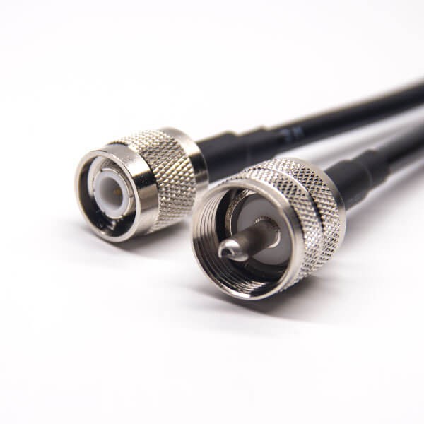 tnc-male-cable-connector-straight-to-uhf-male-straight-with-rg58-rg223(4) TNC接線公頭直式轉(zhuǎn)UHF公頭直式同軸線纜接RG58 RG223