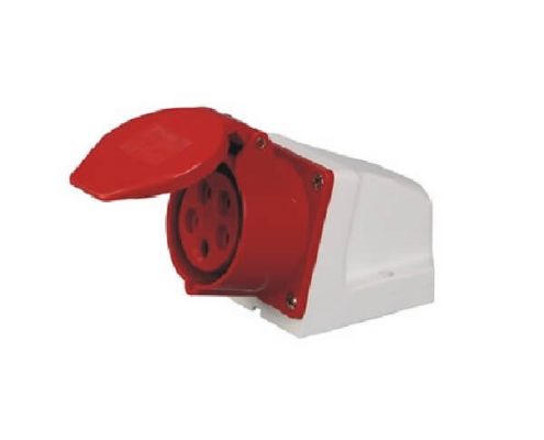 CEE3相電源5芯16AIP44明裝插座