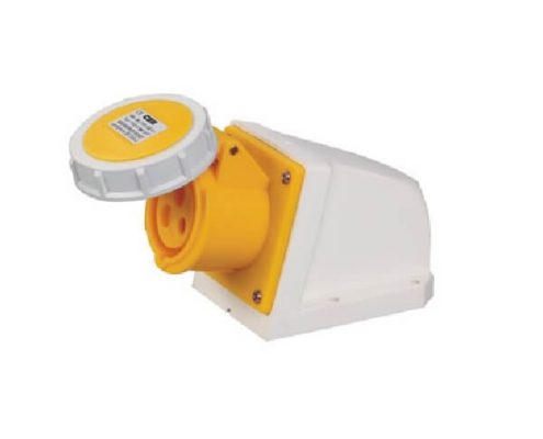 工業(yè)連接器黃色I(xiàn)P67防水16A3芯130V