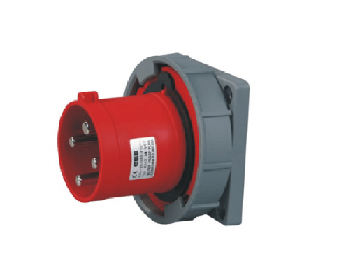 125A4芯暗裝插座IEC60309380V-415V