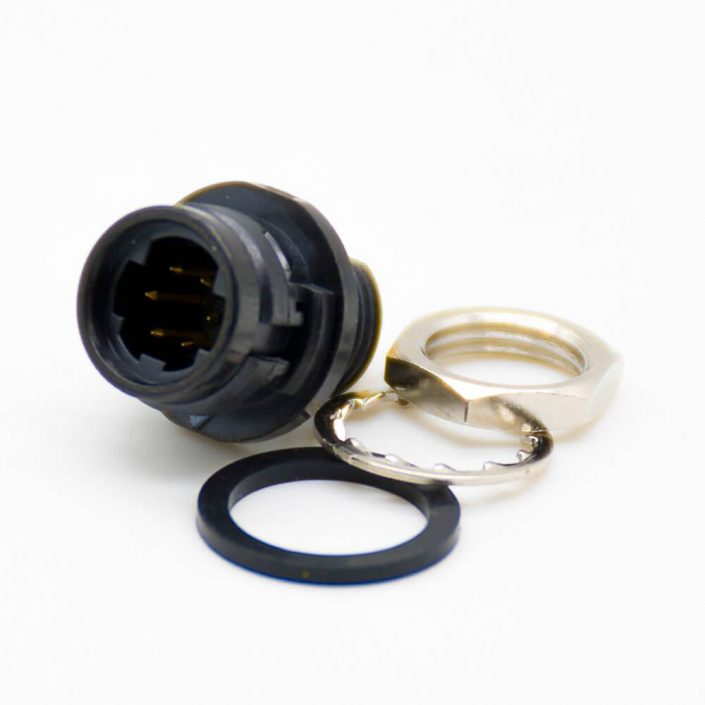 HR10A-7R-6PB_1 廣瀨HRS原裝接頭6芯插座直式焊杯后鎖板安裝