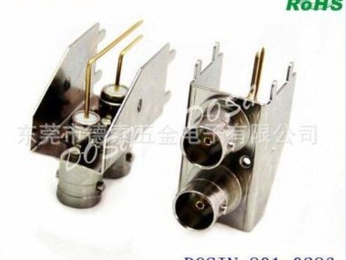 二同軸BNC射頻連接器